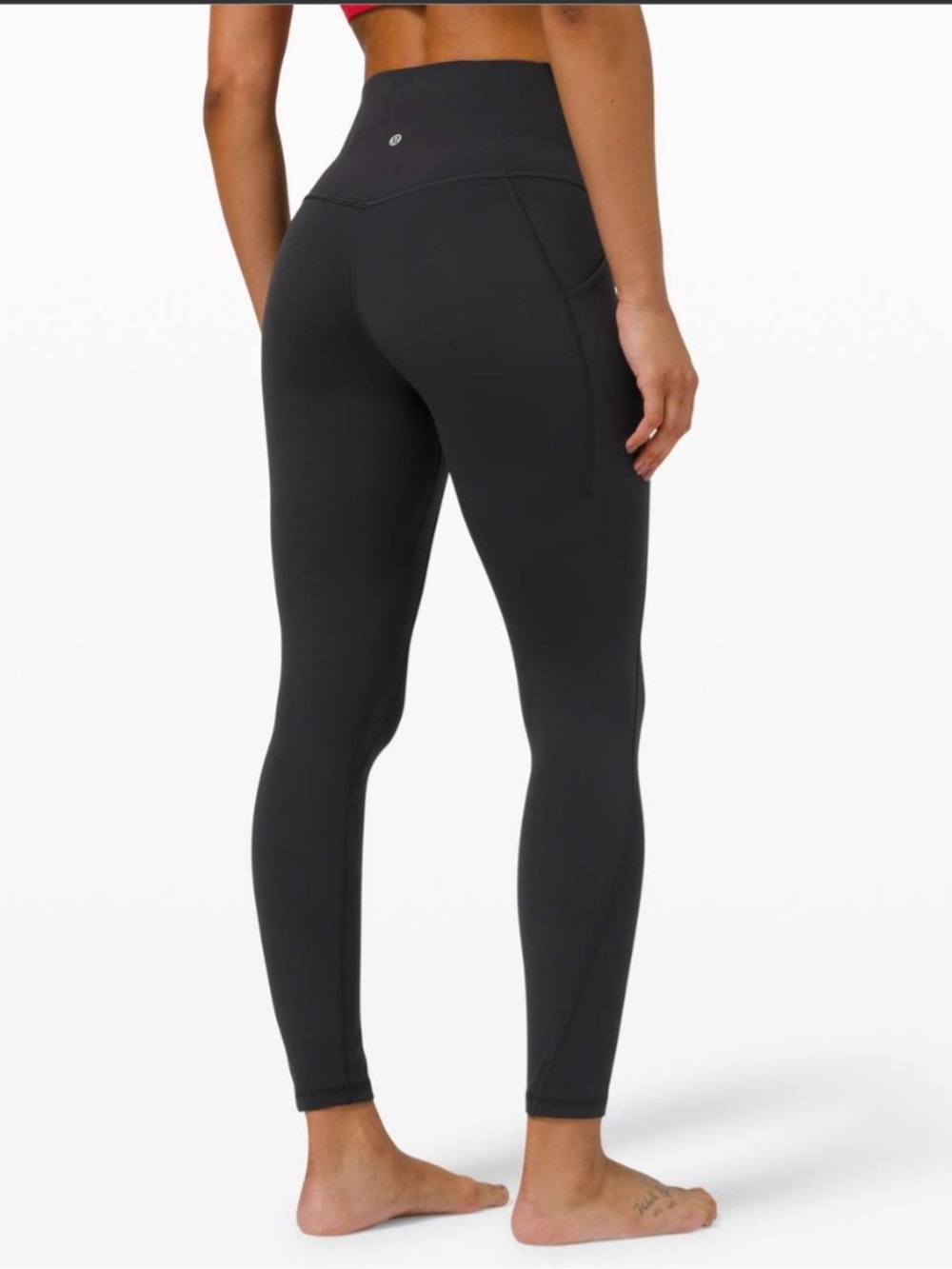 Lululemon align high waisted with pockets size 0